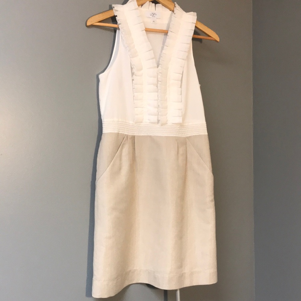 Ann Taylor Loft Petites Sleeveless Dress